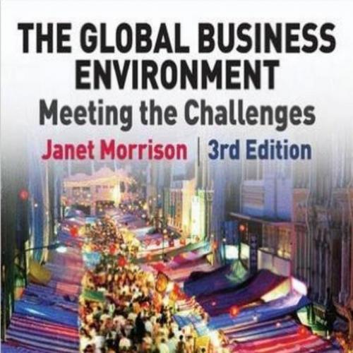 Global Business Environment Meeting the Challenges 3rd Edition, The - Janet Morrison