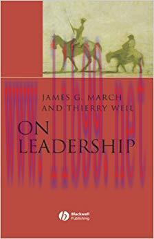 On Leadership: A Short Course 1st Edition,