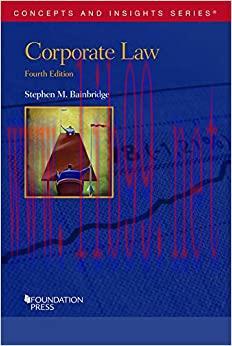 (PDF)Corporate Law (Concepts and Insights)