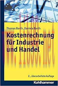 (PDF)Kosten- und Erfolgsrechnung für Industrie und Handel (German Edition) 2nd Edition