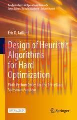 [PDF]Design of Heuristic Algorithms for Hard Optimization: With Python Codes for the Travelling...