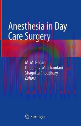 [AME]Anesthesia in Day Care Surgery