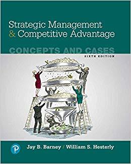 (PDF)Strategic Management and Competitive Advantage Concepts and Cases 6th Edition
