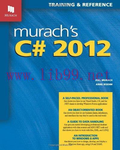 [FOX-Ebook]Murach's C# 2012, 5th Edition