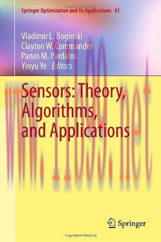 [FOX-Ebook]Sensors: Theory, Algorithms, and Applications