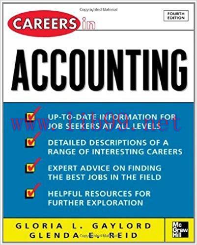 (PDF)Careers in Accounting, 4th Ed. (Careers in… Series) 4th Edition