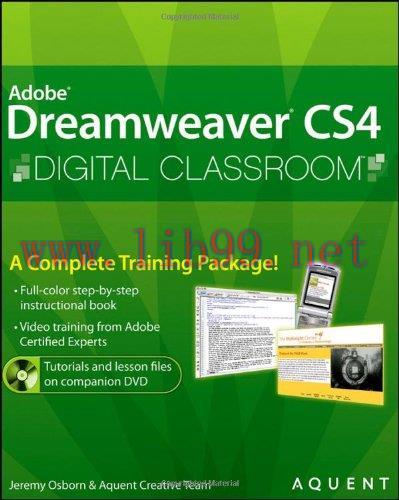[FOX-Ebook]Dreamweaver CS4 Digital Classroom