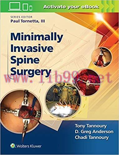 [EPUB]Minimally Invasive Spine Surgery [Chadi Tannoury]