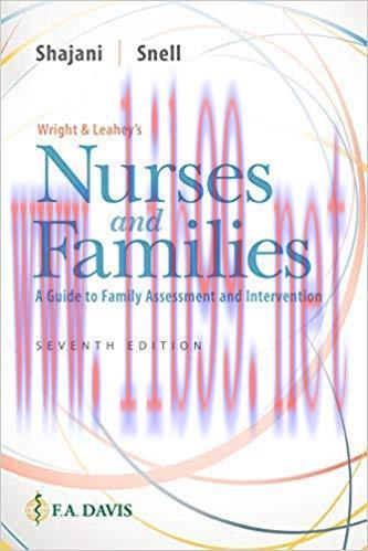 (PDF)Wright & Leahey’s Nurses and Families: A Guide to Family Assessment and Intervention 7th E...