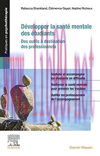 [AME]Développer la santé mentale des étudiants: Des outils à destination des professionnels (Or...