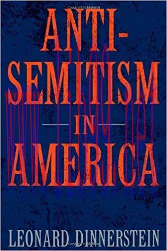 (PDF)Antisemitism in America Revised ed. Edition