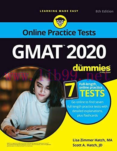 [FOX-Ebook]GMAT For Dummies 2020: Book + 7 Practice Tests Online + Flashcards, 8th Edition