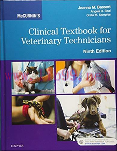 [PDF]McCURNIN’S Clinical Textbook for Veterinary Technicians, 9th Edition