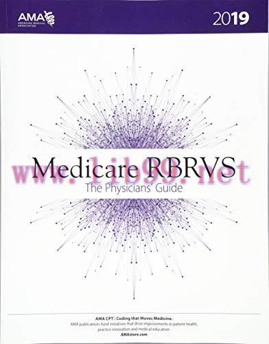 [AME]Medicare RBRVS 2019: The Physicians’ Guide (Original PDF)