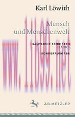 [PDF]Karl Löwith: Mensch und Menschenwelt: Sämtliche Schriften, Band 1