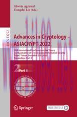[PDF]Advances in Cryptology – ASIACRYPT 2022: 28th International Conference on the Theory and A...