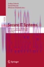 [PDF]Secure IT Systems: 28th Nordic Conference, NordSec 2023, Oslo, Norway, November 16–17, 202...