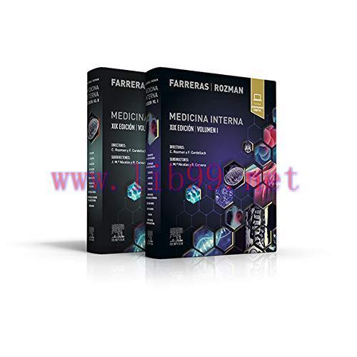 [AME]Farreras Rozman. Medicina Interna (19ª ed.) (Spanish Edition) (True PDF + ToC + Index)