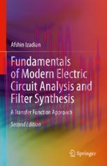 [PDF]Fundamentals of Modern Electric Circuit Analysis and Filter Synthesis: A Transfer Function...