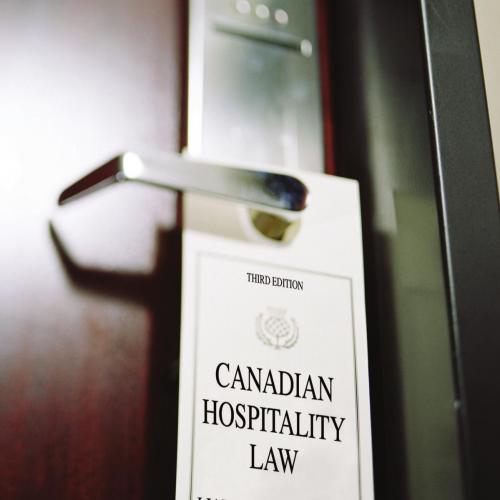 Canadian Hospitality Law 3rd Edition by Don Longchamps 120Yuan