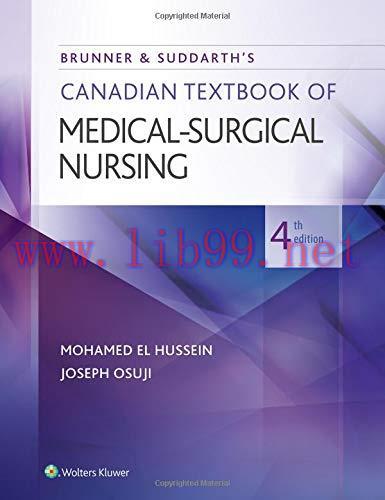 [AME]Brunner & Suddarth’s Canadian Textbook of Medical-Surgical Nursing, 4th Edition (EPUB)