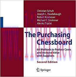 (PDF)The Purchasing Chessboard: 64 Methods to Reduce Costs and Increase Value with Suppliers 2n...