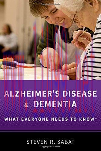 [AME]Alzheimer's Disease and Dementia: What Everyone Needs to Know® (PDF)