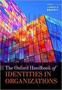 (PDF)The Oxford Handbook of Identities in Organizations (Oxford Handbooks)