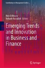 [PDF]Emerging Trends and Innovation in Business and Finance