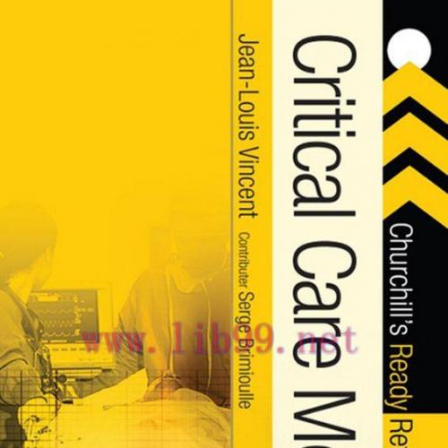 [AME]Critical Care Medicine: Churchill’s Ready Reference, 1e (Original PDF)