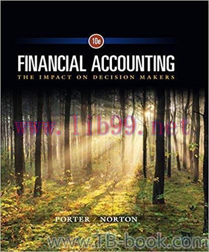 Financial Accounting: The Impact on Decision Makers 10th Edition by Gary A. Porter 题库