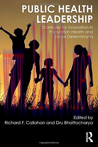 [AME]Public Health Leadership: Strategies for Innovation in Population Health and Social Determ...