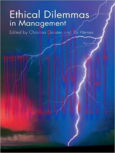 (PDF)Ethical Dilemmas in Management 1st Edition