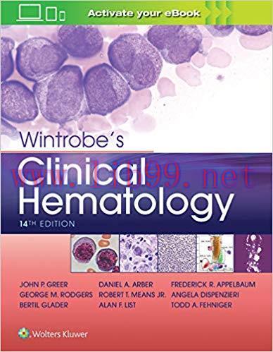 [EPUB]Wintrobe’s Clinical Hematology 14th Edition