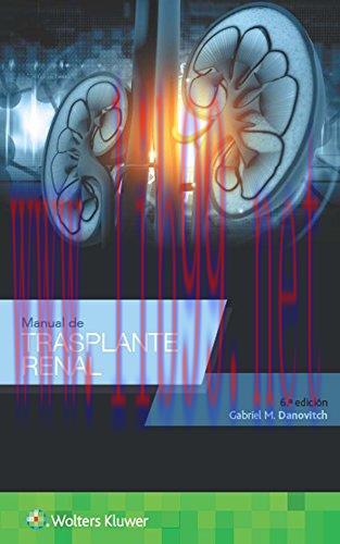 [AME]Manual de trasplante renal, 6.ª (Spanish Language Program) (Spanish Edition) (Epub)