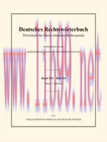 [PDF]Deutsches Rechtswörterbuch: Wörterbuch der älteren deutschen Rechtssprache. Band XIV, Heft...