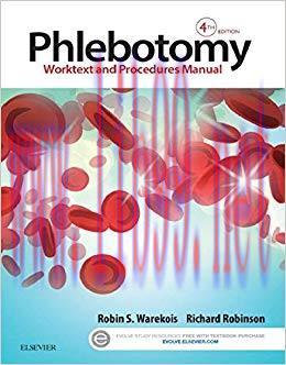 (PDF)Phlebotomy – E-Book: Worktext and Procedures Manual 4th Edition