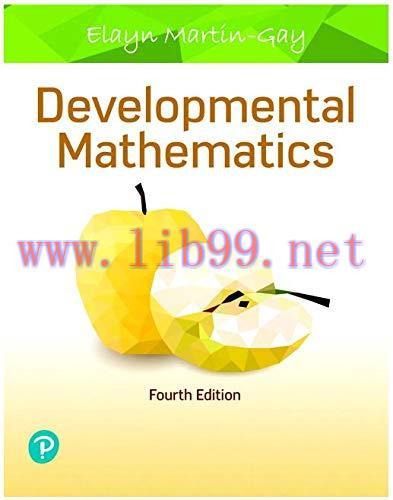 [FOX-Ebook]Developmental Mathematics, 4th Edition