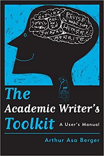(PDF)The Academic Writer’s Toolkit A User’s Manual