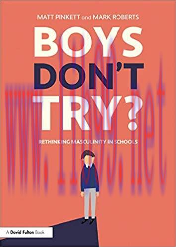 (PDF)Boys Don’t Try? Rethinking Masculinity in Schools