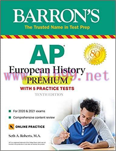 (PDF)AP European History Premium: With 5 Practice Tests (Barron’s Test Prep)