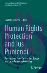 [PDF]Human Rights Protection and Ius Puniendi: Perspectives from_ Central East Europe and Latin...