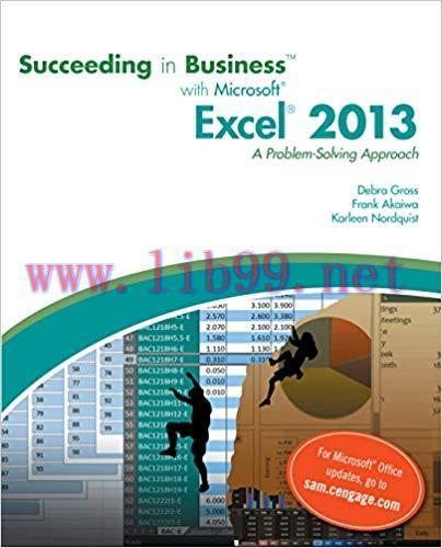 (PDF)Succeeding in Business with Microsoft Excel 2013 1st Edition