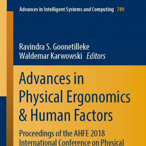 Advances in Physical Ergonomics & Human Factors