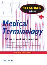 [AME]Schaum’s Outline of Medical Terminology (Schaum’s Outline Series)