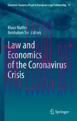[PDF]Law and Economics of the Coronavirus Crisis