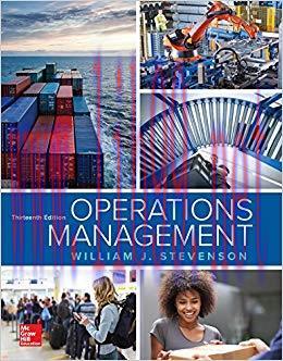 Operations Management 13th Edition,