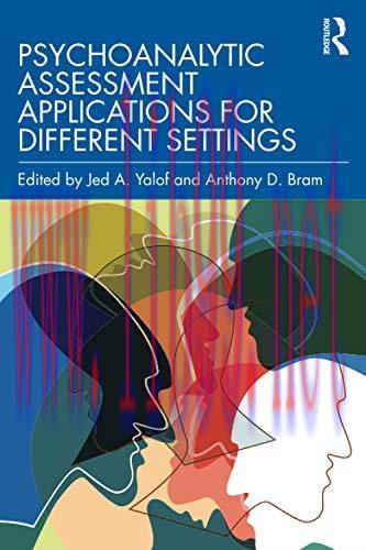 [AME]Psychoanalytic Assessment Applications for Different Settings (Original PDF)