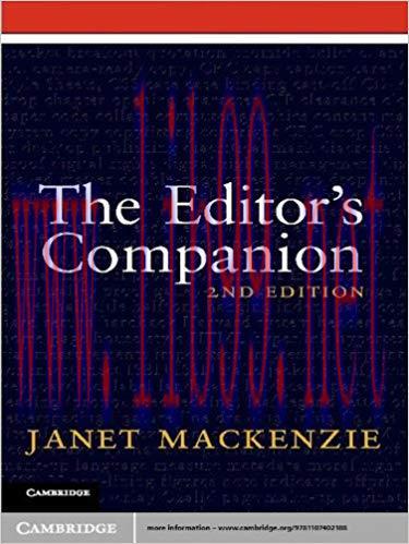 The Editor’s Companion 2nd Edition,