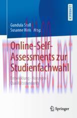 [PDF]Online-Self-Assessments zur Studienfachwahl: Entwicklung - Konzepte - Qualitätsstandards
